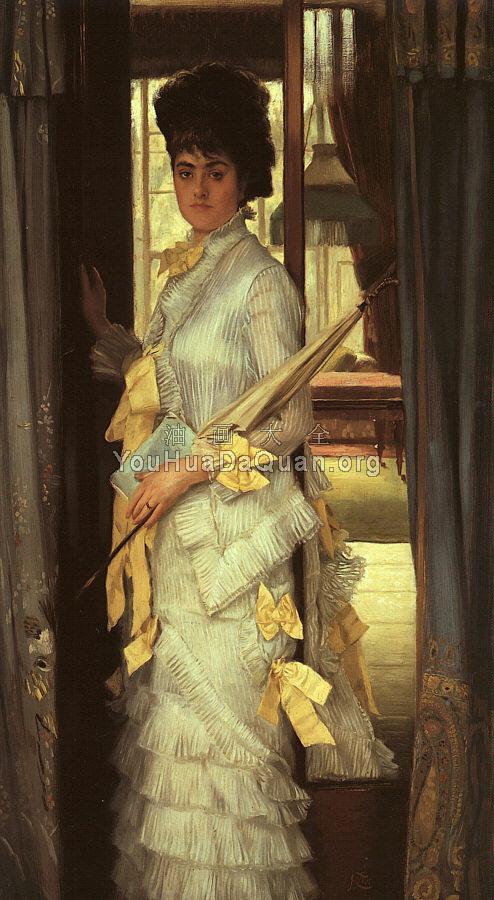 A Portrait Miss Lloyd - 詹姆斯·蒂索
